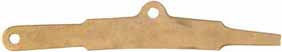 Sideplate for Bedford County Rifle, wax cast brass